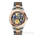 Lucky Cloulds Skeleton Lady's Automatic Wrist Watches